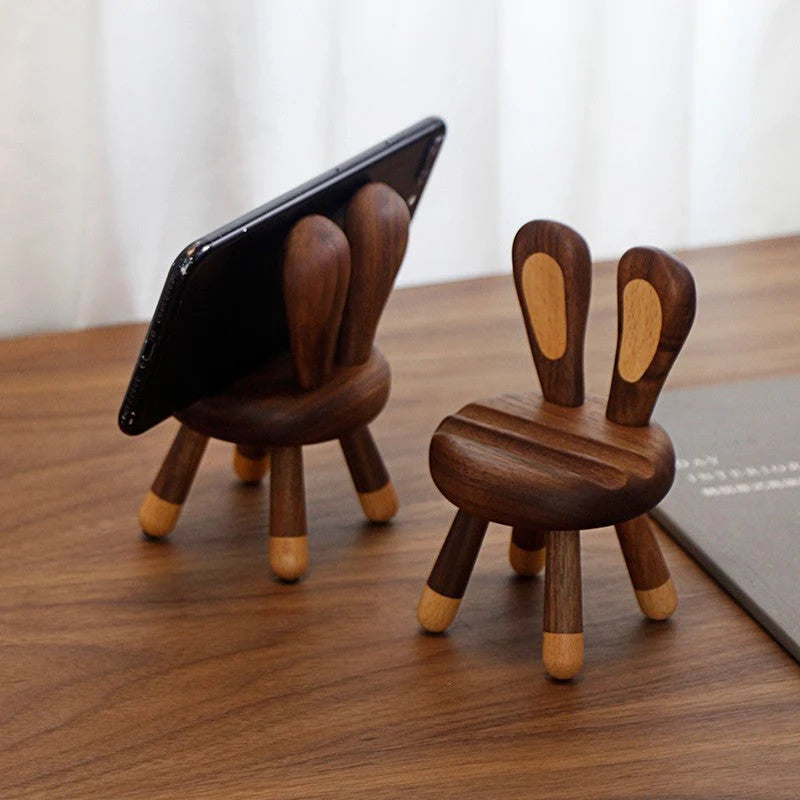 Phone Stand Wooden Universal Hands-Free