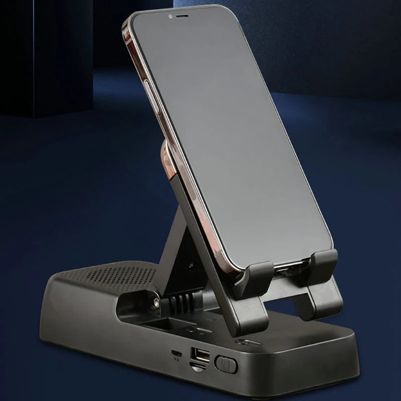 Phone & Tablet Holder Bluetooth Speaker Adjustable Angle