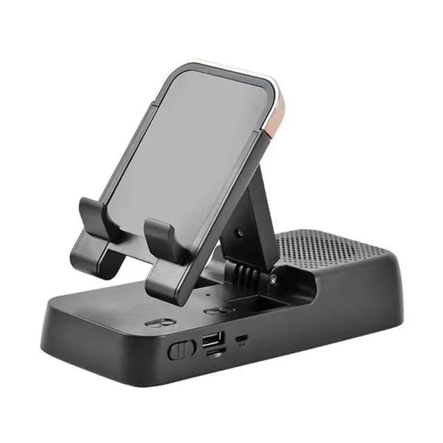 Phone & Tablet Holder Bluetooth Speaker Adjustable Angle