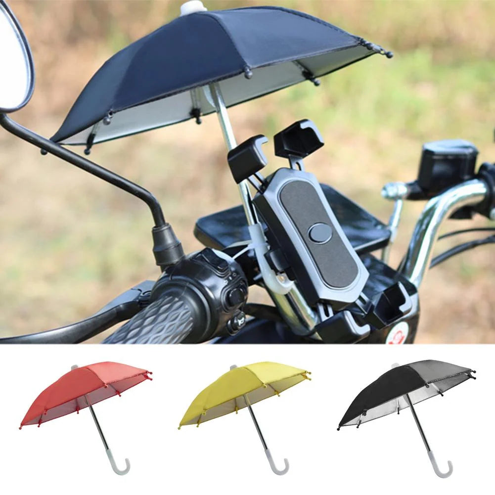 Phone Umbrella Water-Repellent UV-Blocking Compact