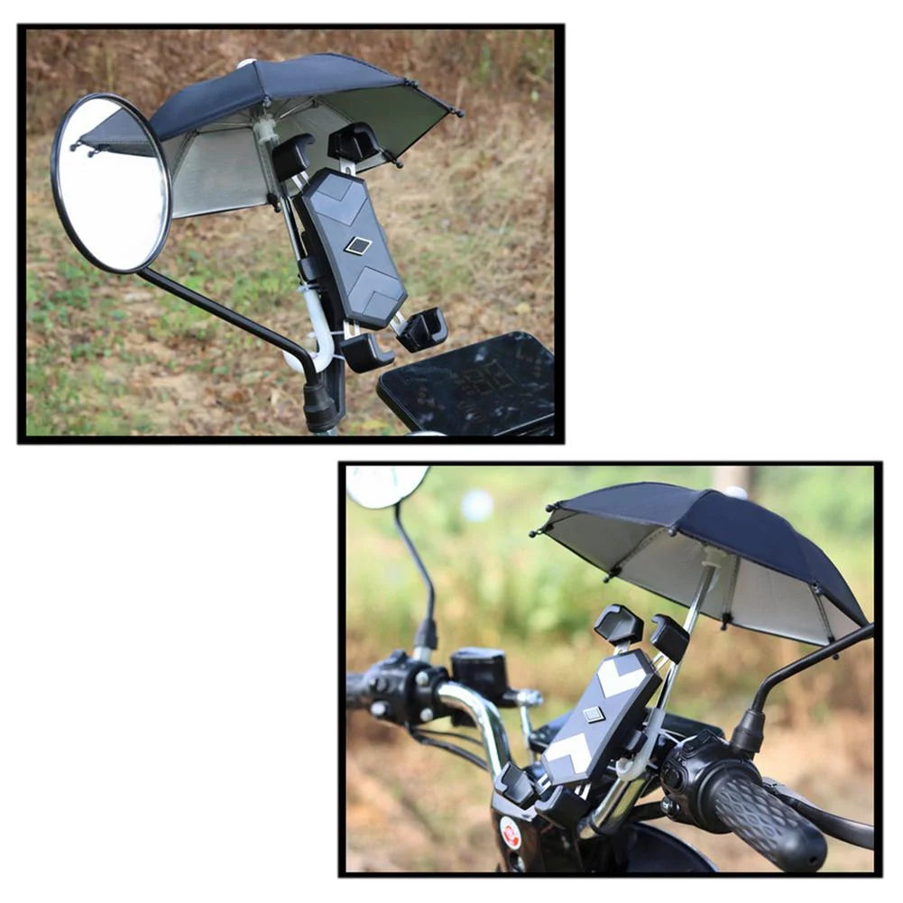 Phone Umbrella Water-Repellent UV-Blocking Compact