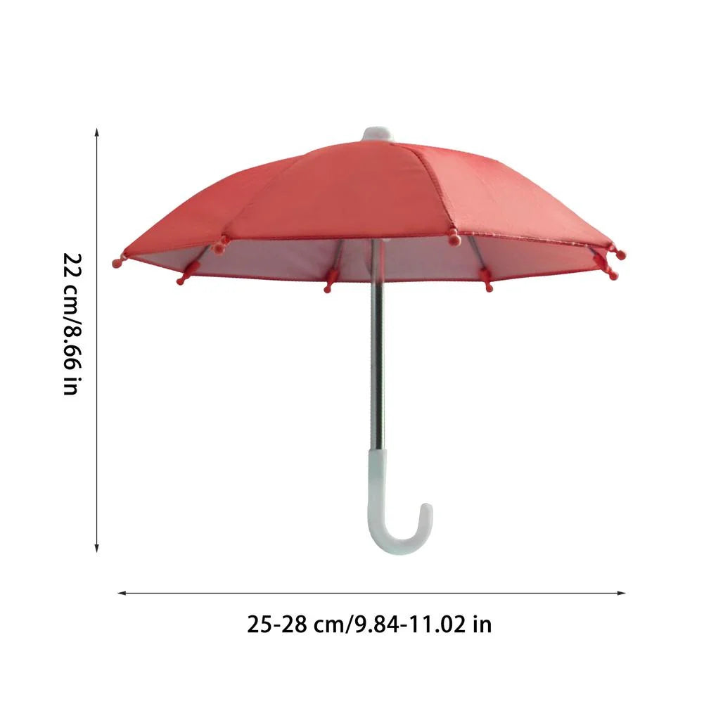 Phone Umbrella Water-Repellent UV-Blocking Compact