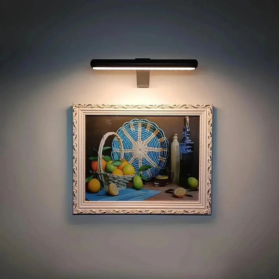 Picture Light Wireless Rechargeable Stepless Dimming & 360° Rotation