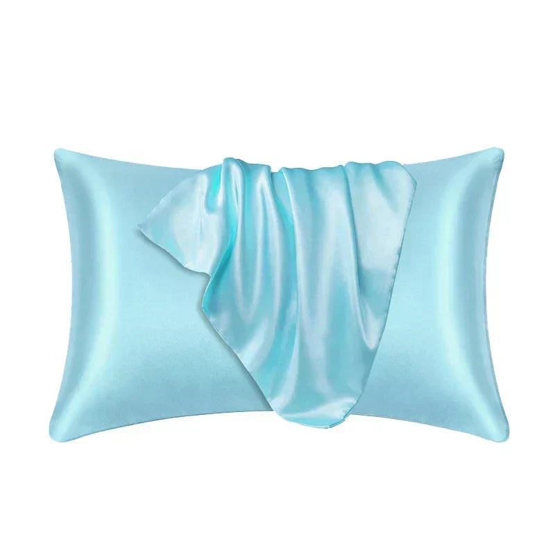 Pillowcase 100% Mulberry Silk Hypoallergenic Smooth Feel