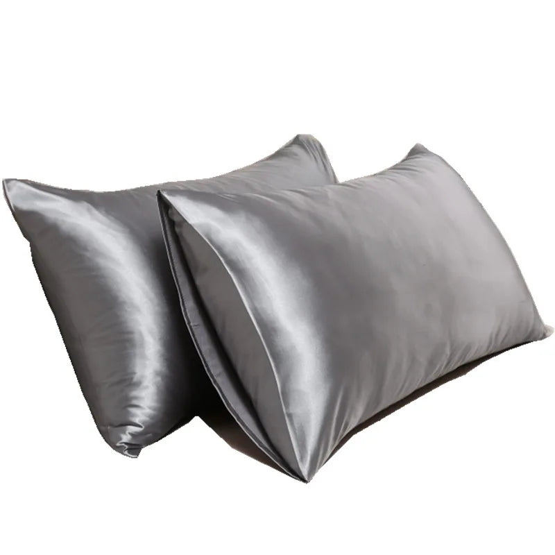 Pillowcase 100% Mulberry Silk Hypoallergenic Smooth Surface