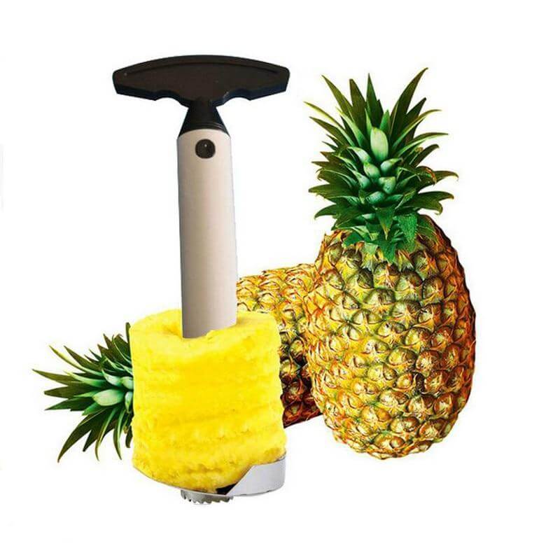 Pineapple Peeler Stainless Steel Peels Cores & Slices