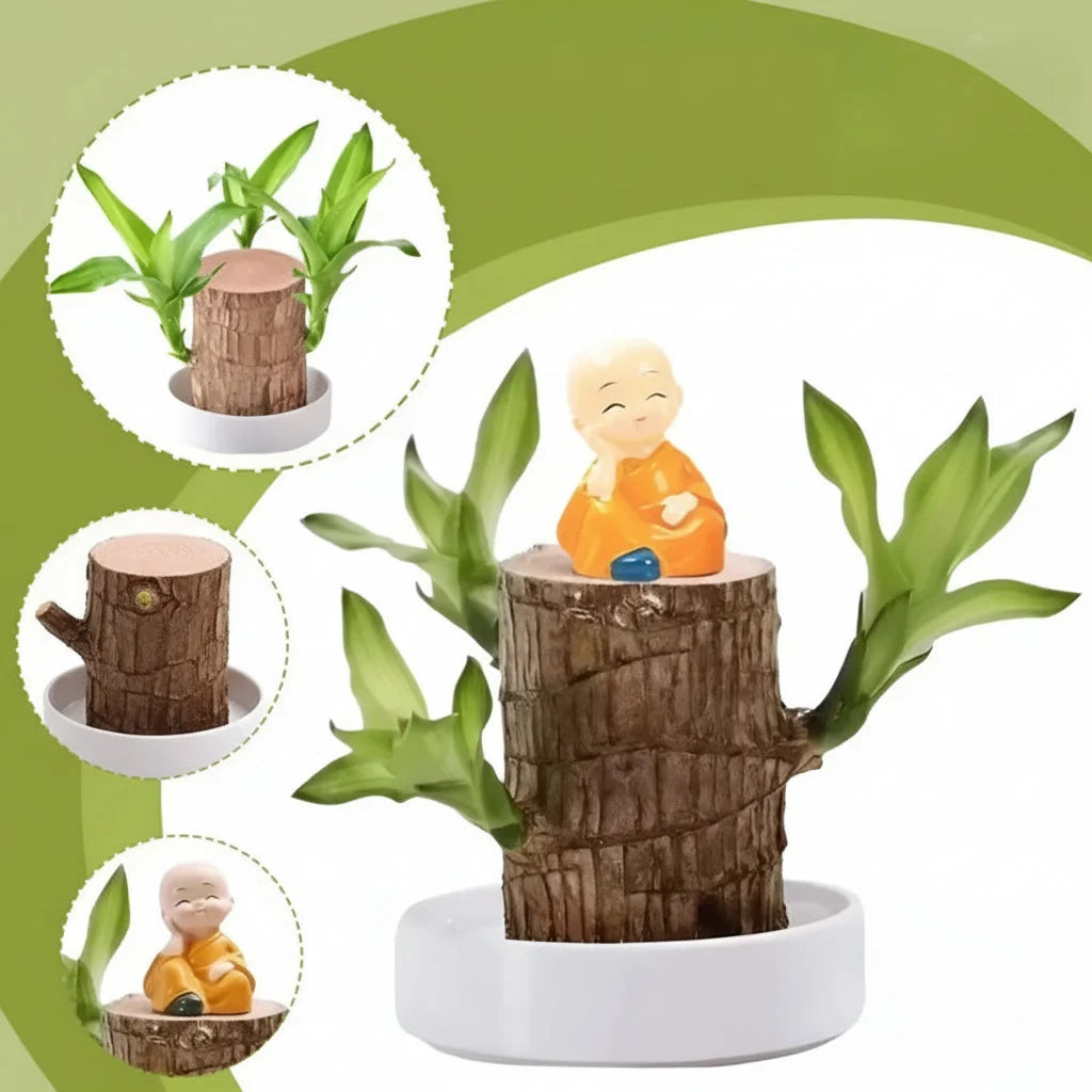 Plant Stand Tiered Space-Saving Solid Timber