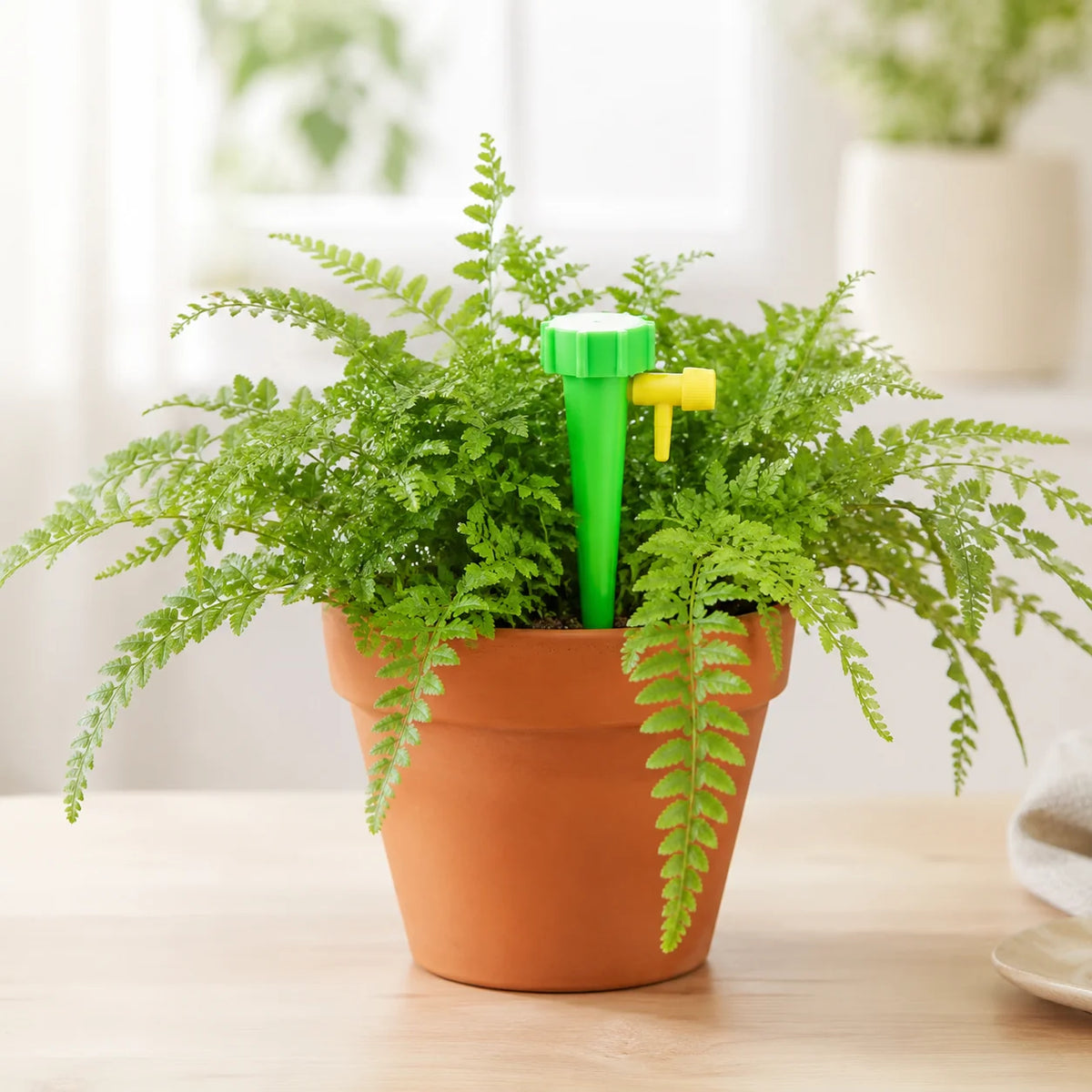 Plant Watering Spikes Slow-Release Reuses Standard Drink Bottles 2-Pack