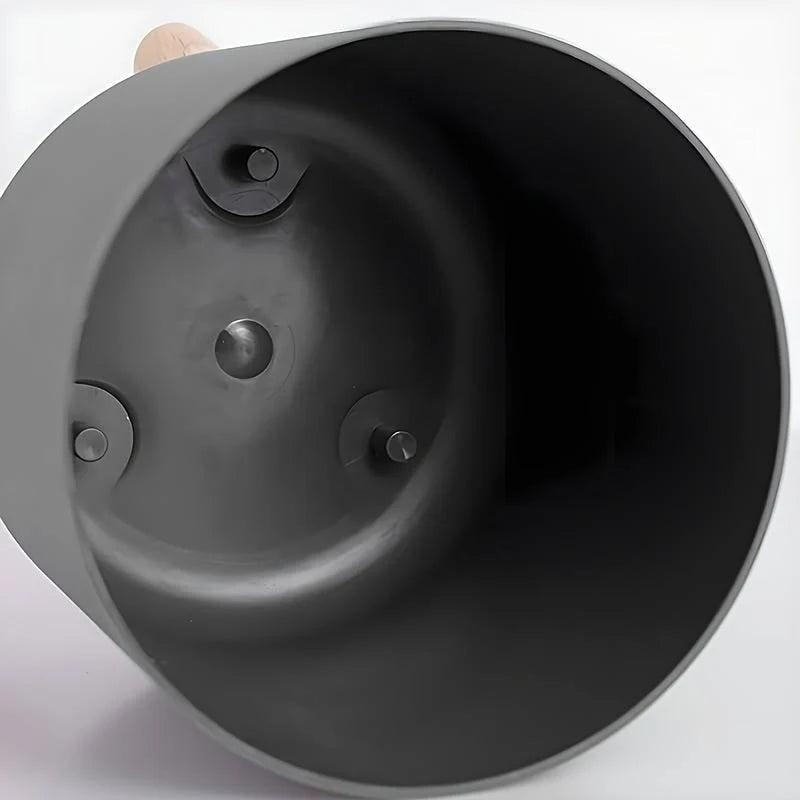 Planter Pot Matte Finish & Solid Wood Legs