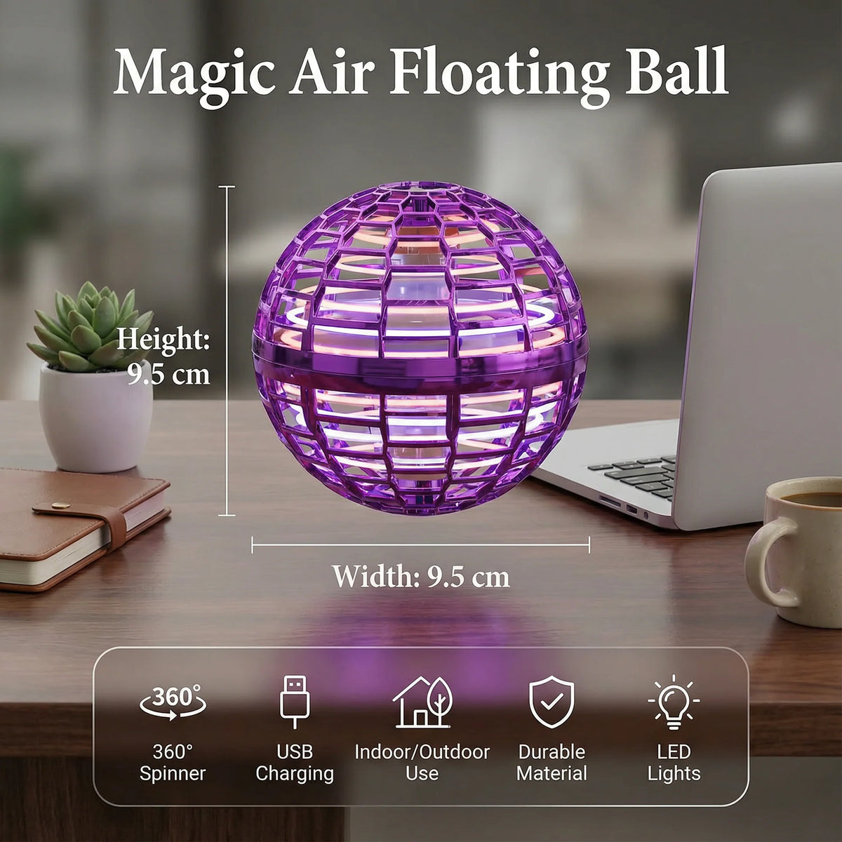 Play Ball Rechargeable LED Flight-Ready