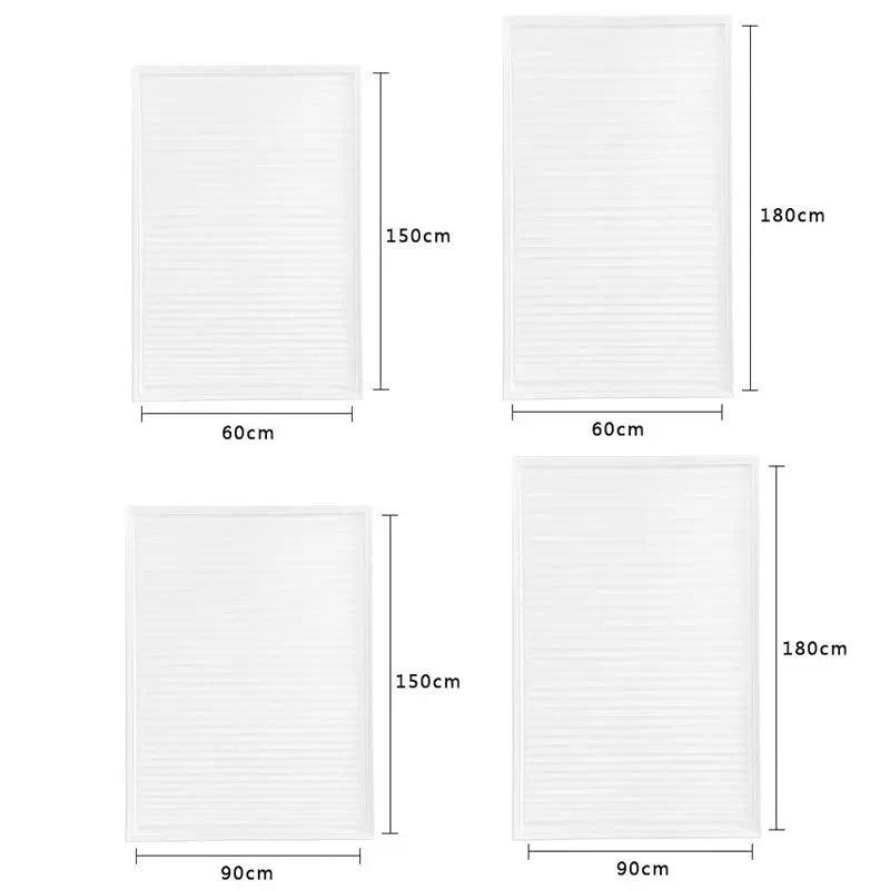 Pleated Window Blind Self-Adhesive Light Filtering Privacy