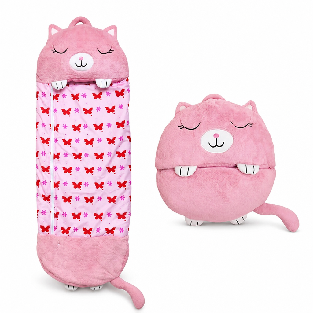 Plush 2-In-1 Kids Cuddle Bag (Machine-Washable)