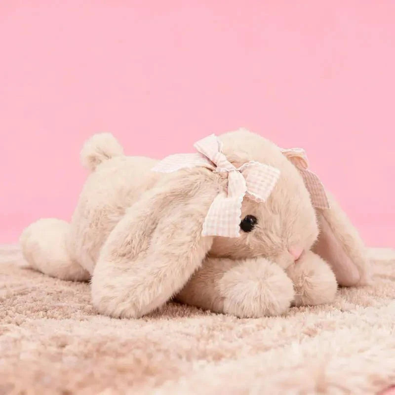 Plush Bunny Realistic Lop-Eared Ultra-Soft & Machine Washable