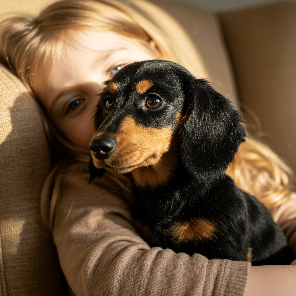 Plush Dog Touch-Responsive Lifelike Movements
