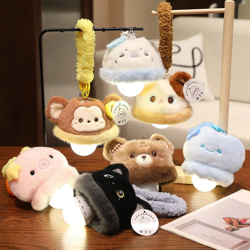 Plush Night Light USB Rechargeable Dimmable Washable Cover