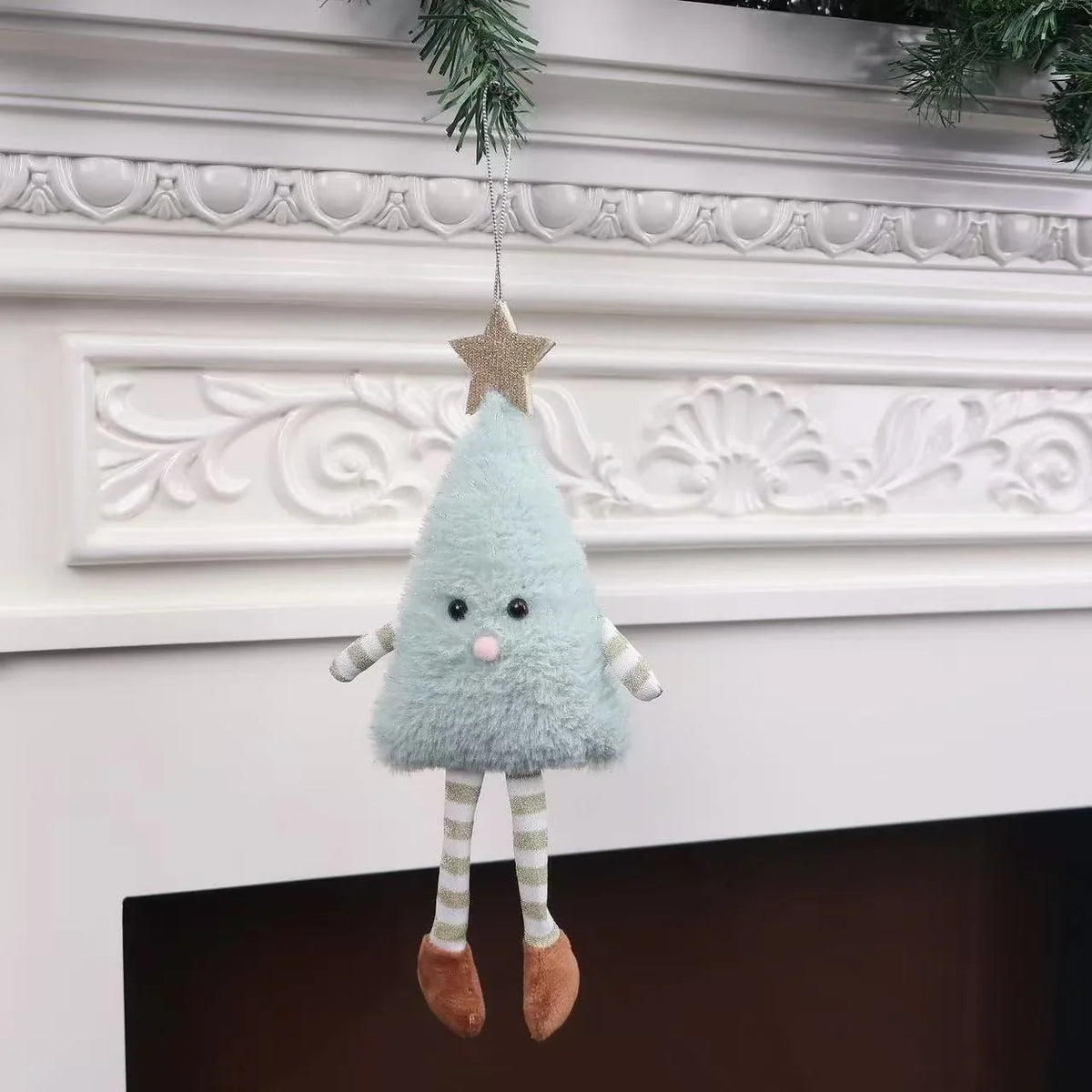 Plush Pastry Figurine Icing Detail & Berry Applique
