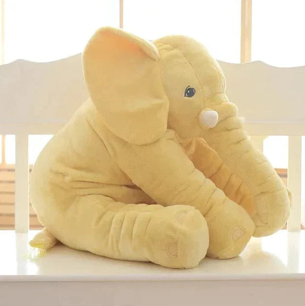 Plush Pillow Elephant Shape Ultra-Soft Reinforced Seams
