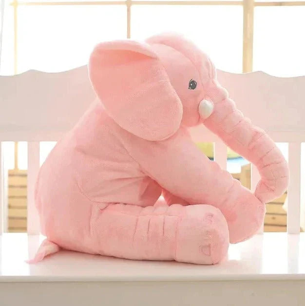 Plush Pillow Elephant Shape Ultra-Soft Reinforced Seams