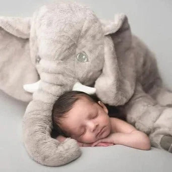 Plush Pillow Elephant Shape Ultra-Soft Reinforced Seams