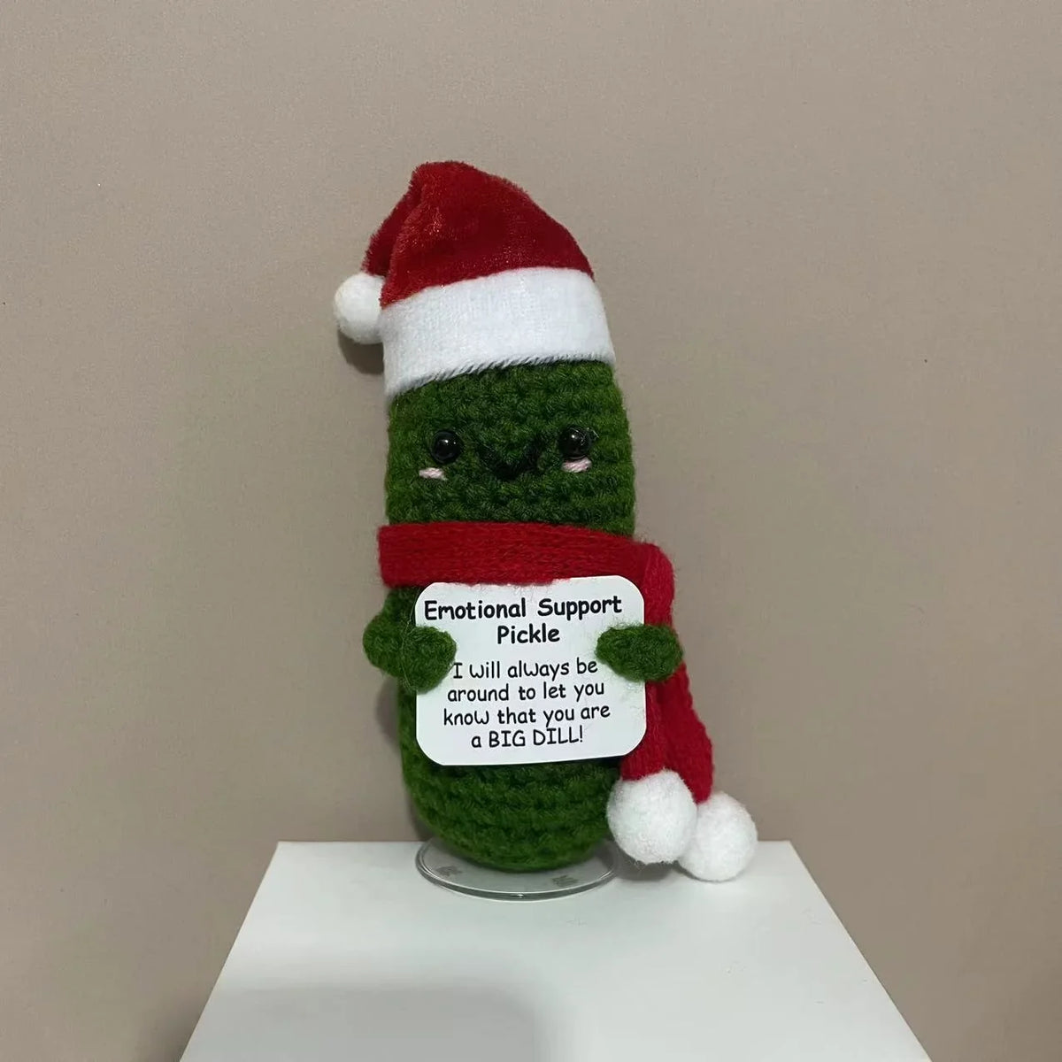 Plush Toy Cuddly Santa Hat & Scarf