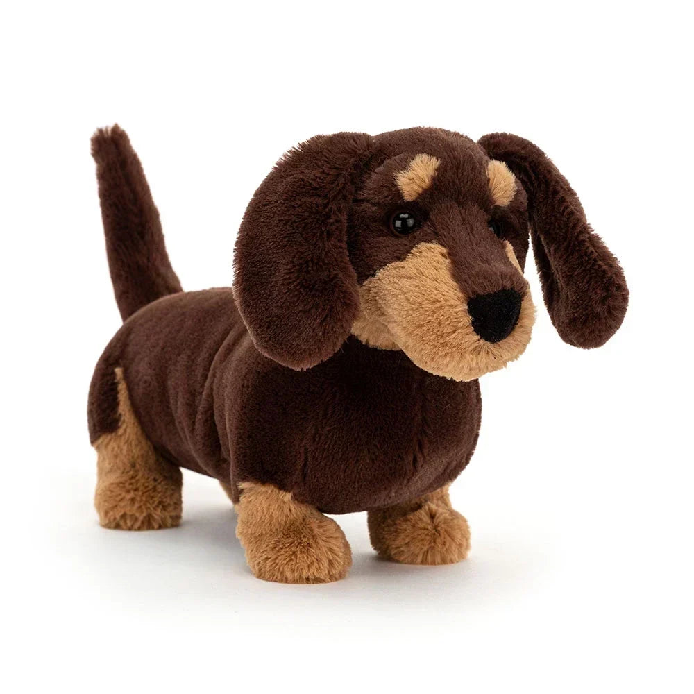Plush Toy Sausage Dog 7.48-Inch Sitting Height