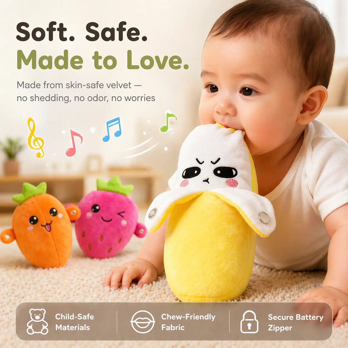 Plush Toy Two-Player Sound & Light