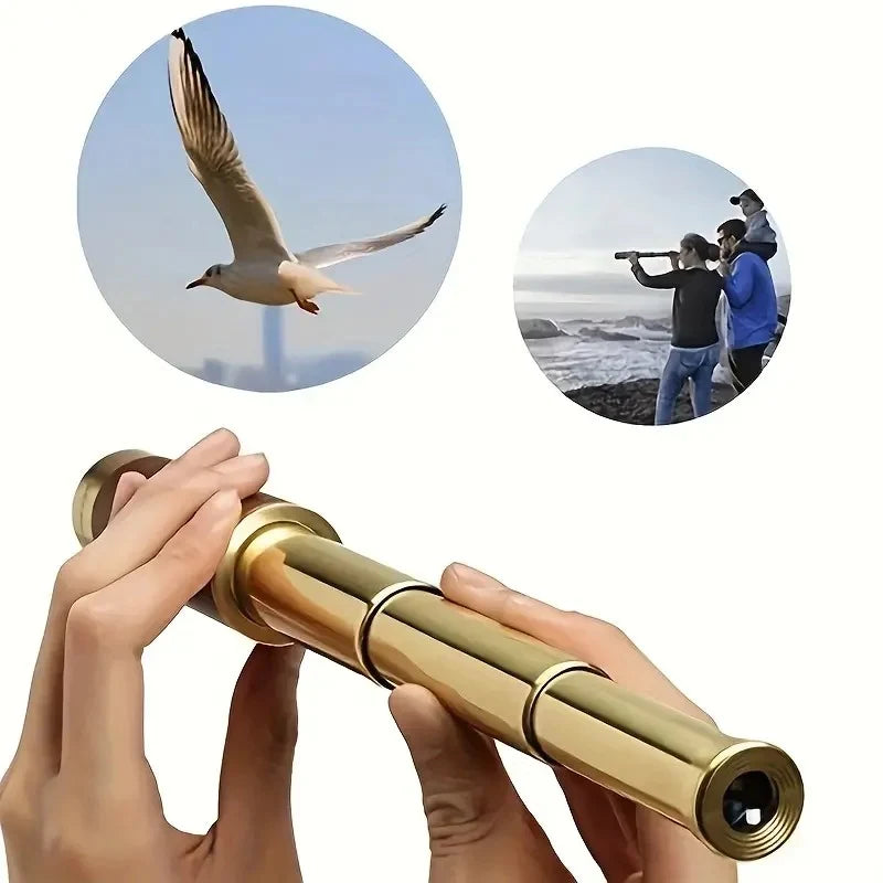 Pocket Monocular 10x Magnification BAK4 Prism