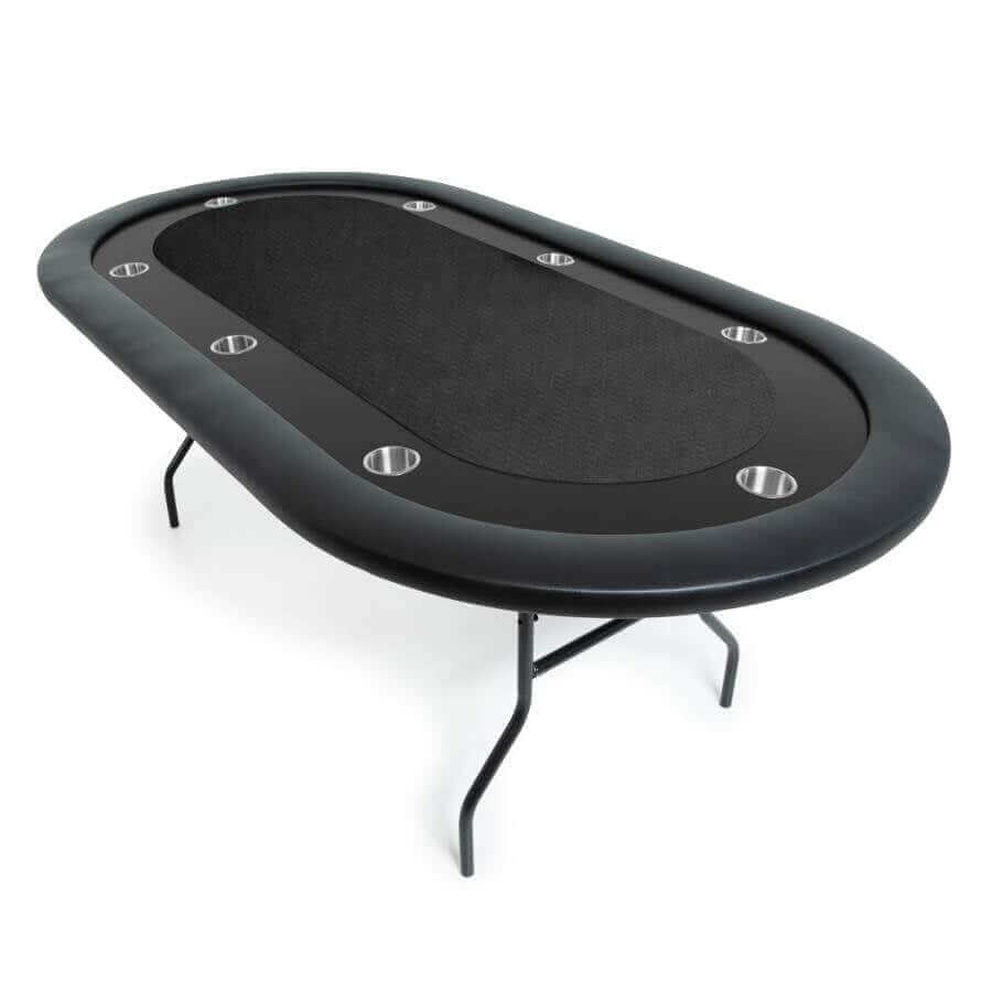 Poker Table 8-Player Folding Heavy-Duty Legs