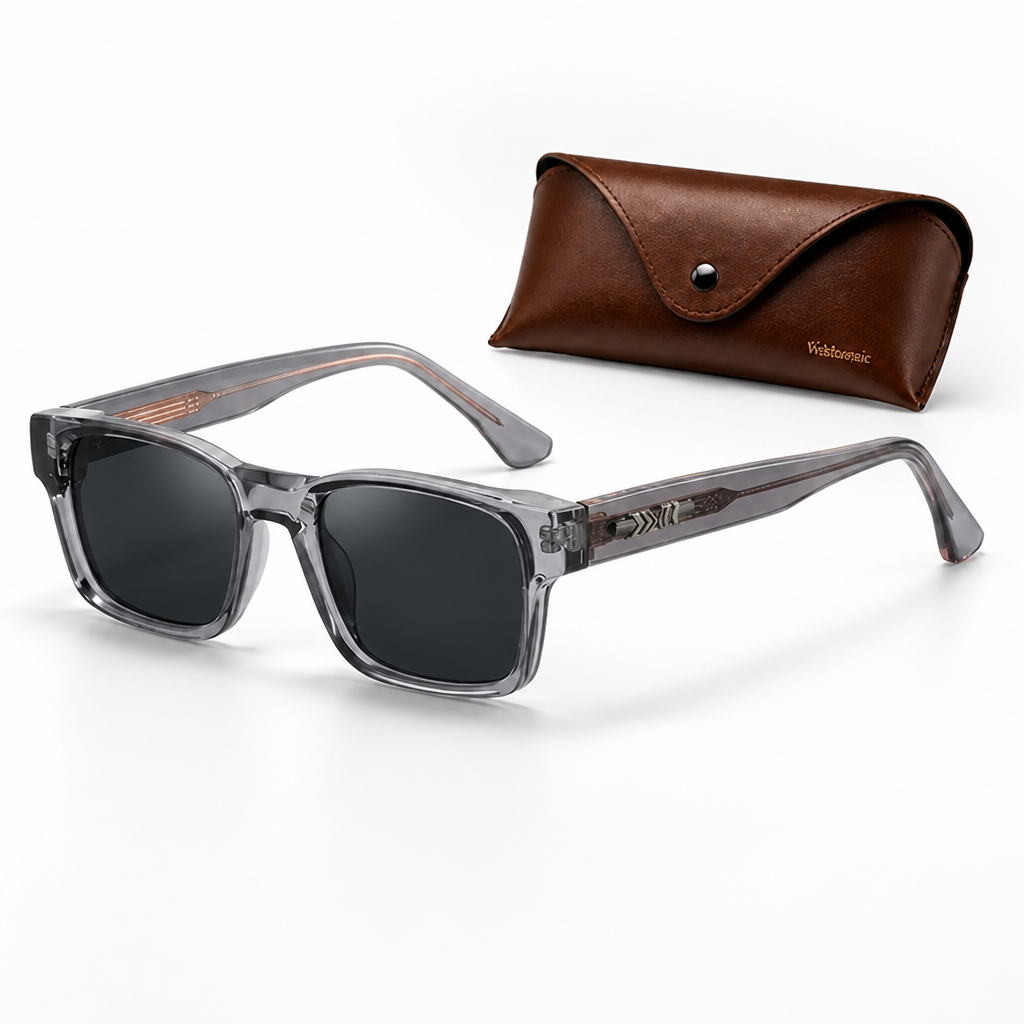 Polarized HD UV400 Sunglasses (Optional Leather Case)