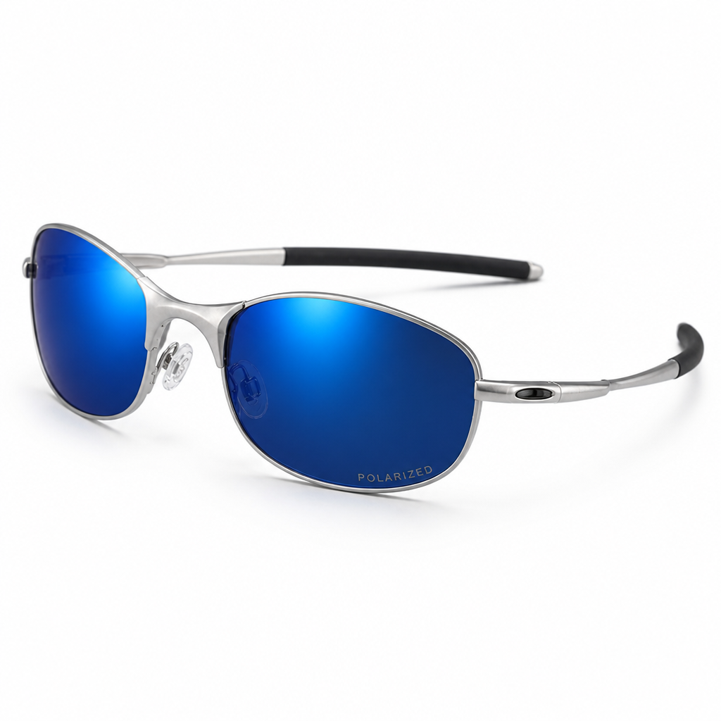 Polarized Mirrored UV400 Sunglasses (Lightweight Metal Frame)
