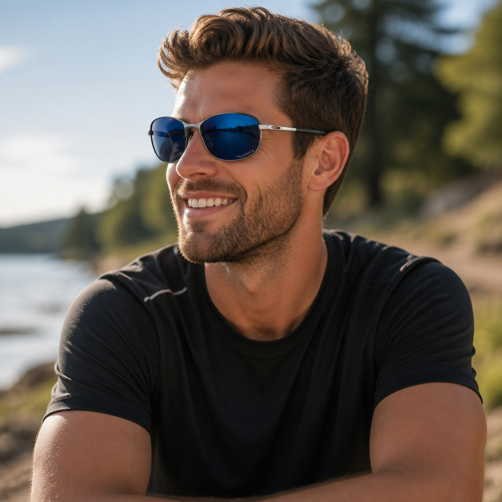 Polarized Mirrored UV400 Sunglasses (Lightweight Metal Frame)