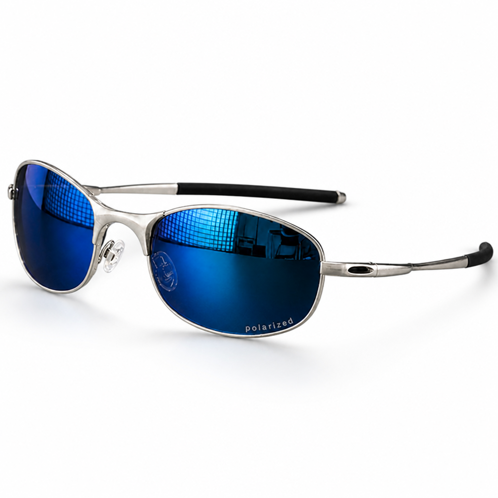 Polarized Mirrored UV400 Sunglasses (Lightweight Metal Frame)