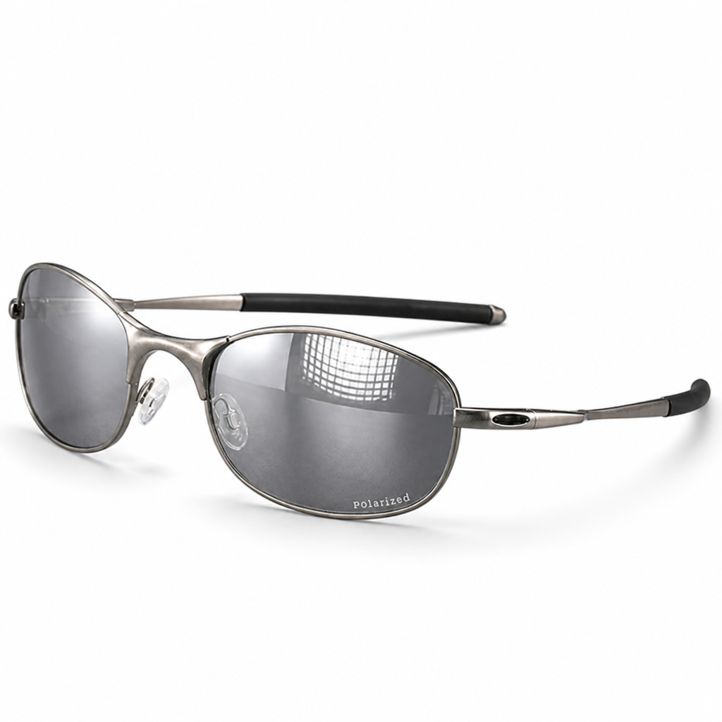 Polarized Mirrored UV400 Sunglasses (Lightweight Metal Frame)