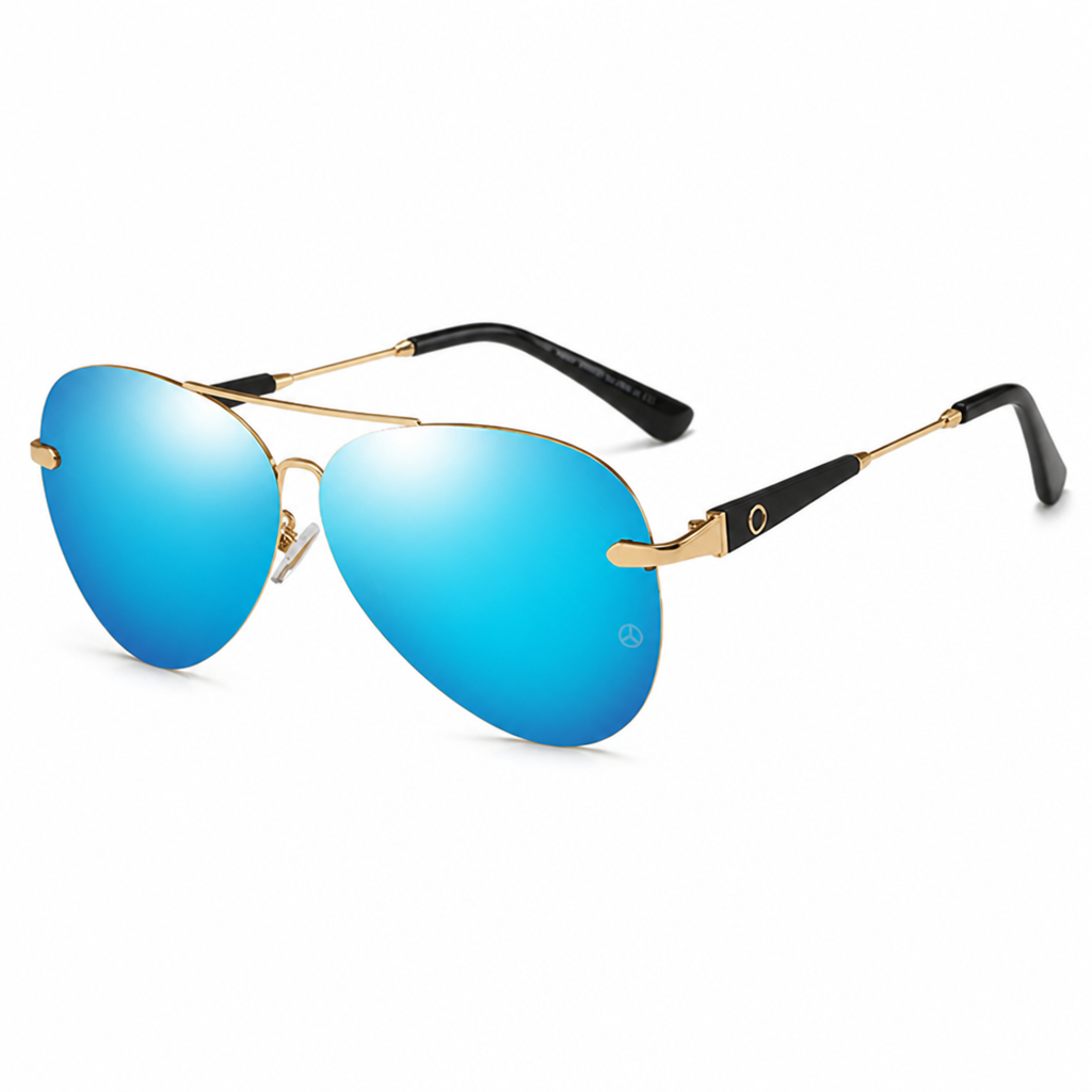 Polarized UV400 & Anti-Reflective Aviator Sunglasses