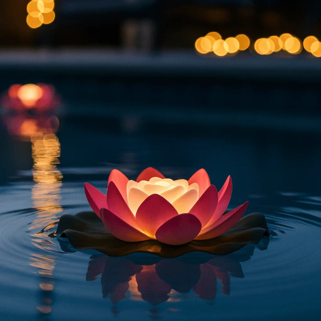 Pond Light Floating Warm LED Water-Resistant