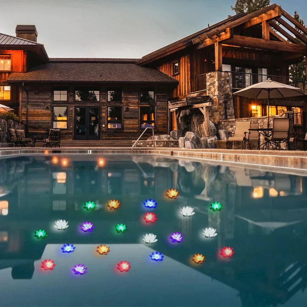 Pond Light Floating Warm LED Water-Resistant