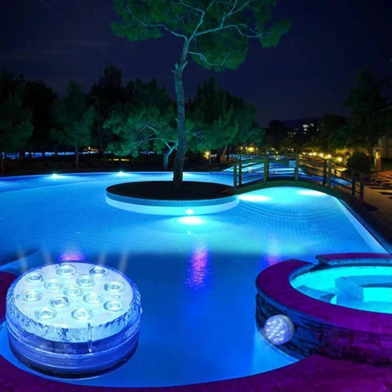 Pool LED Light 16 Colors RF Remote Waterproof
