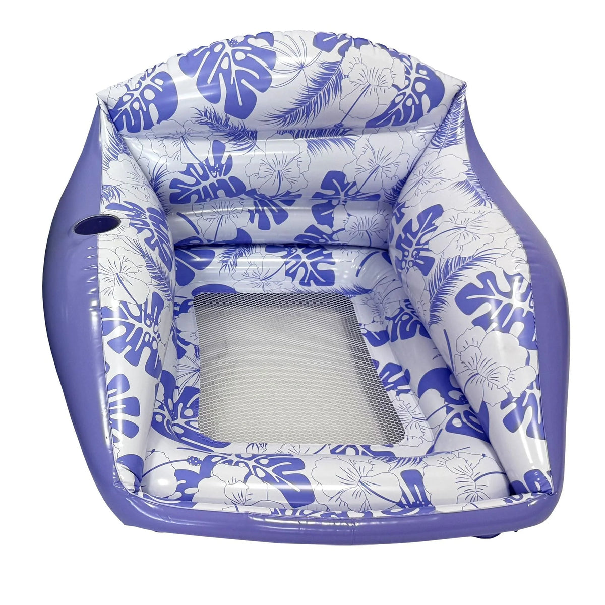 Pool Lounge Float Ergonomic Submerged Seat UV-Resistant PVC