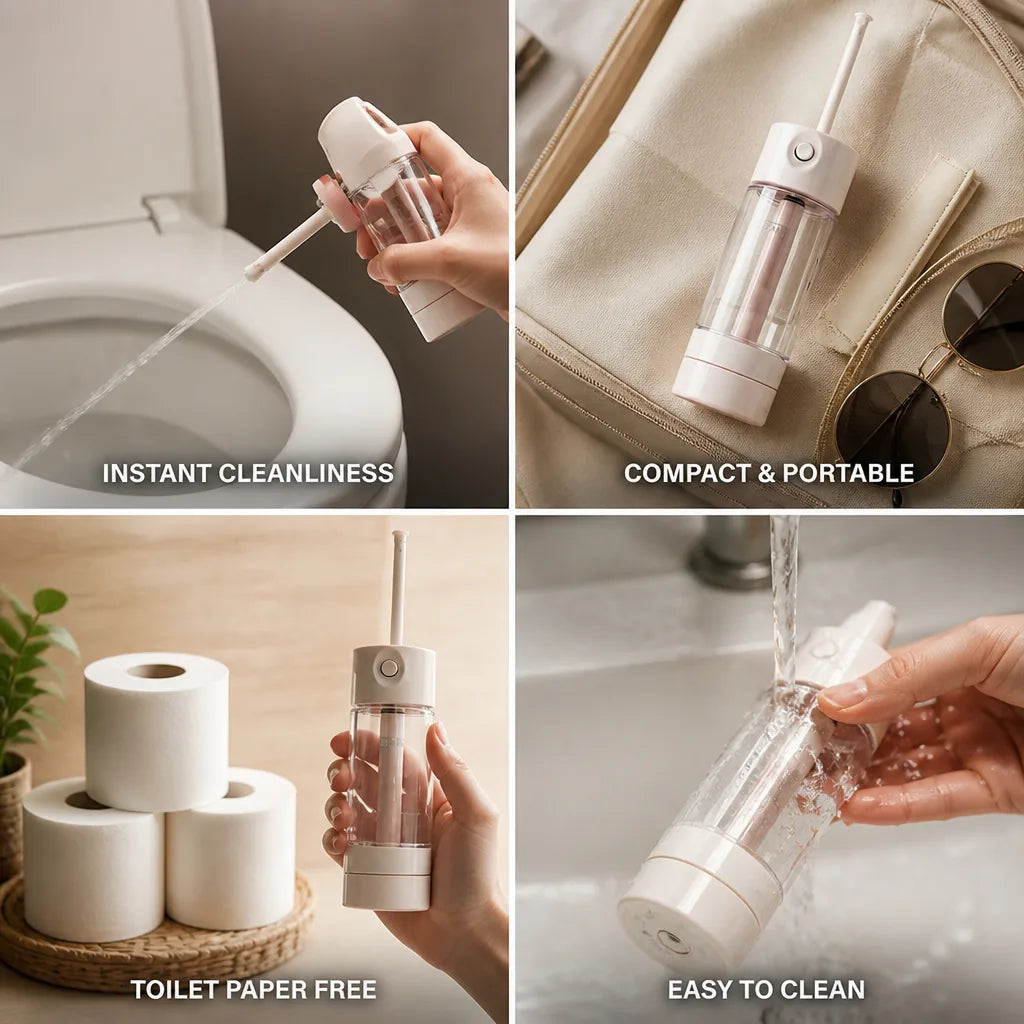 Portable Bidet Handheld Travel Compact