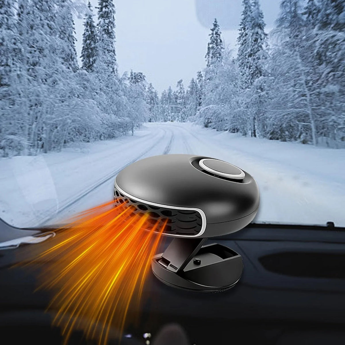 Portable Car Heater 12V 150W Defroster Rotating Vent