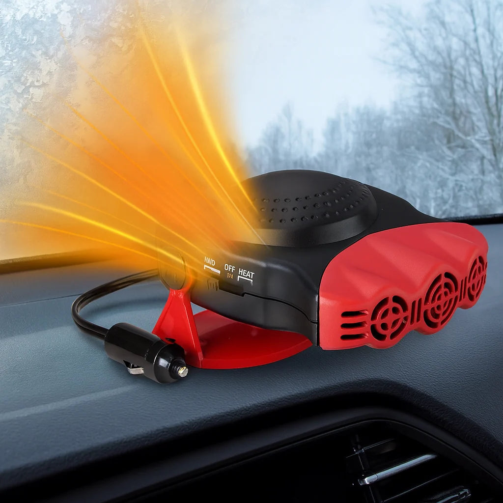 Portable Car Heater 12V Heat & Fan Modes