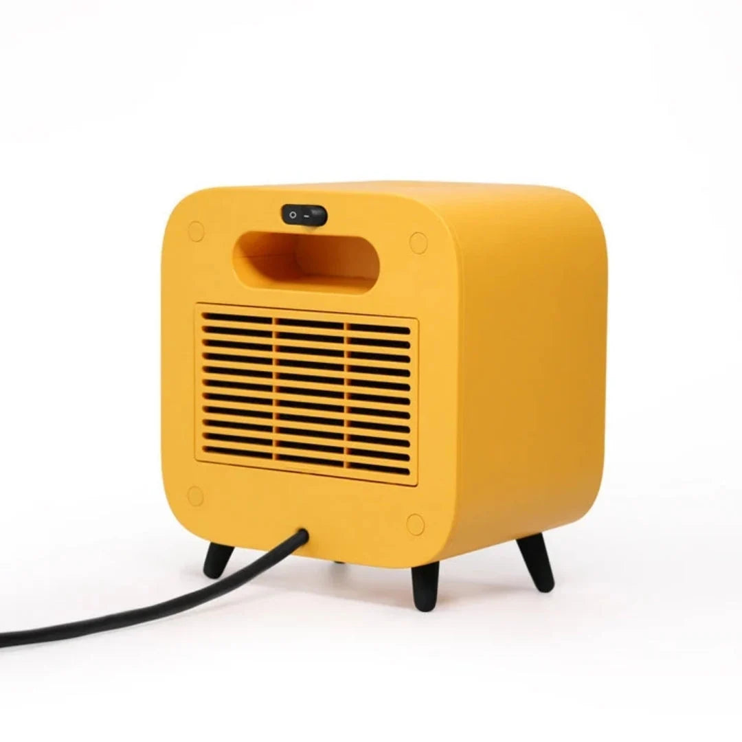 Portable Electric Heater 700W Compact Design with Protective Grille