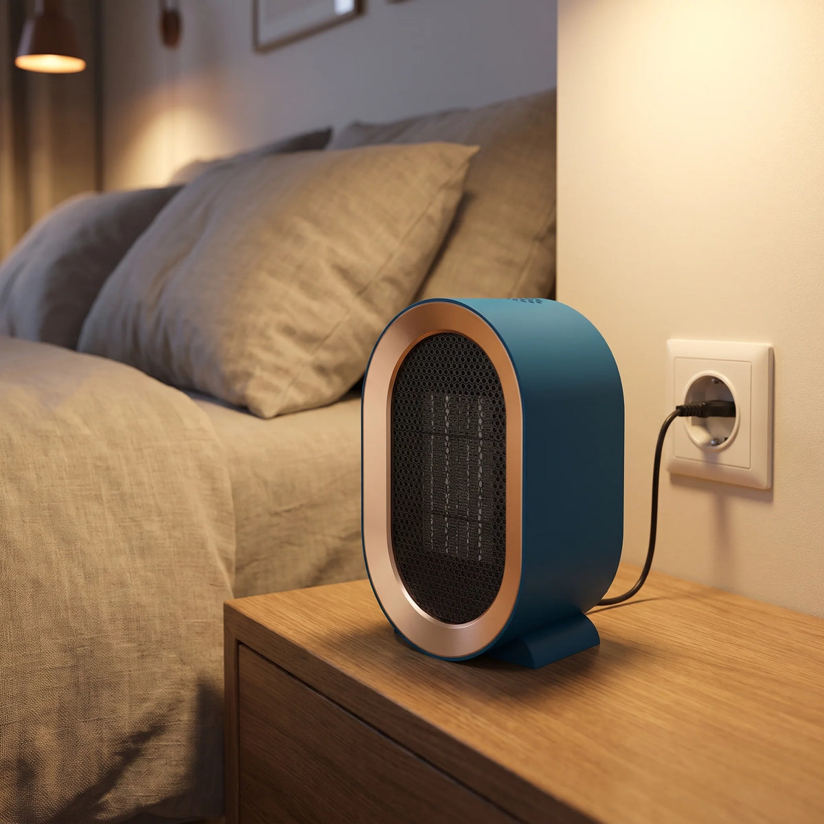 Portable Heater Quiet Ceramic With Tip-Over Protection