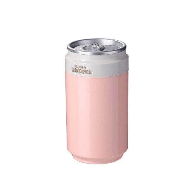 Portable Humidifier USB-Powered Flame-Effect Night Light Automatic Shutoff