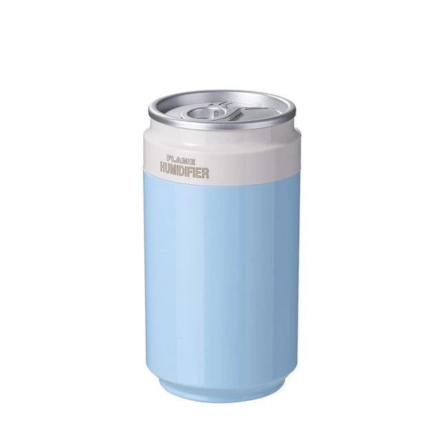 Portable Humidifier USB-Powered Flame-Effect Night Light Automatic Shutoff