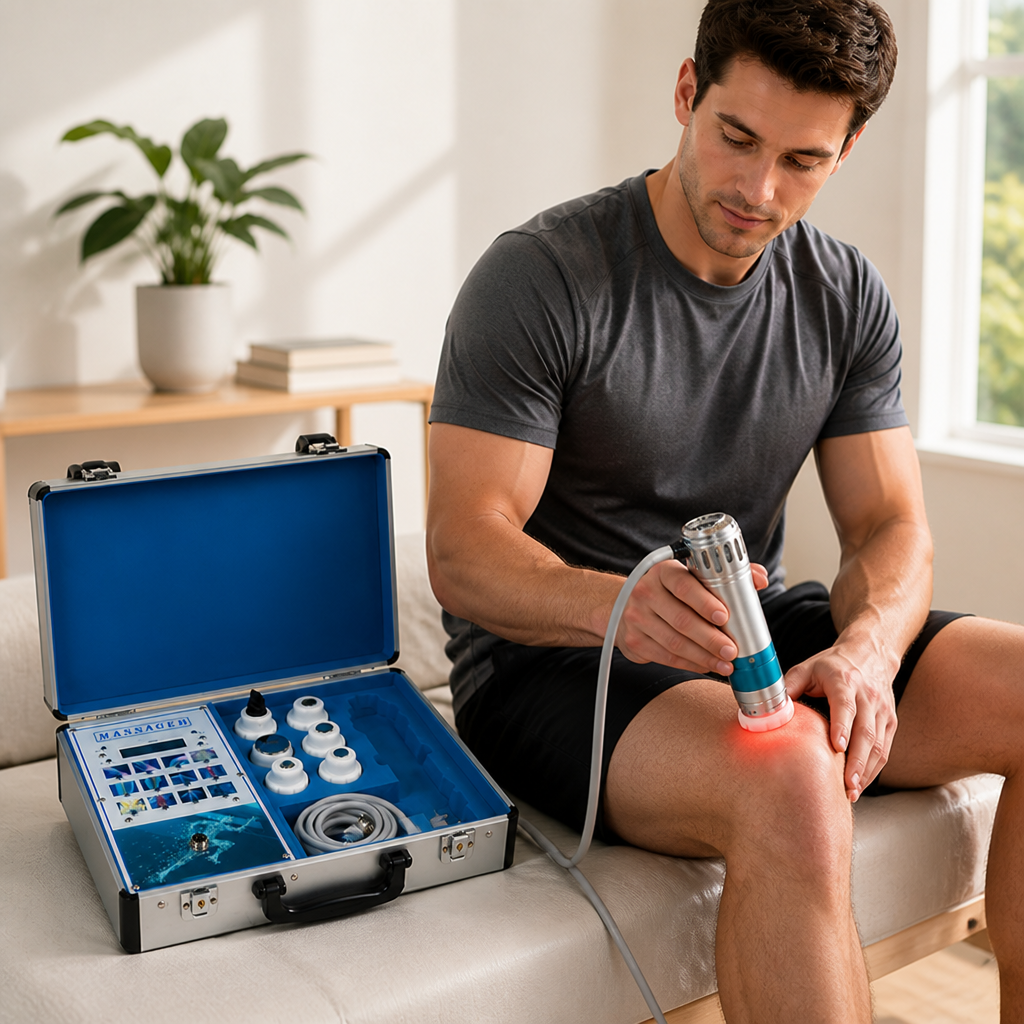 Portable Multi-Head Shockwave Therapy Device