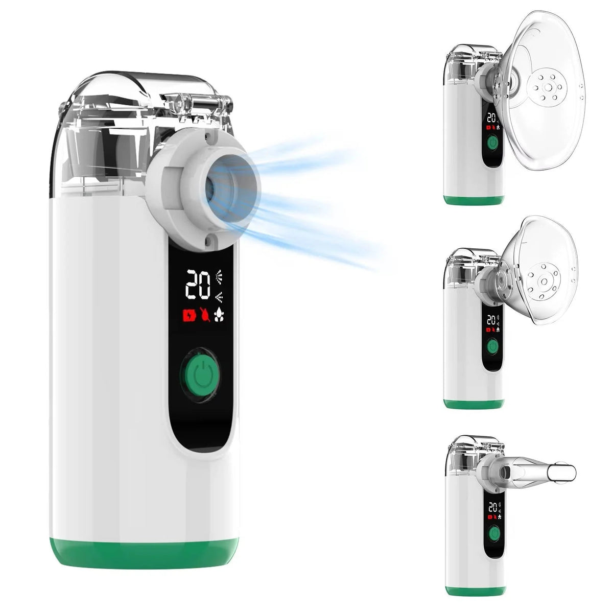 Portable Nebulizer Ultrafine Mist USB Rechargeable & Whisper-Quiet