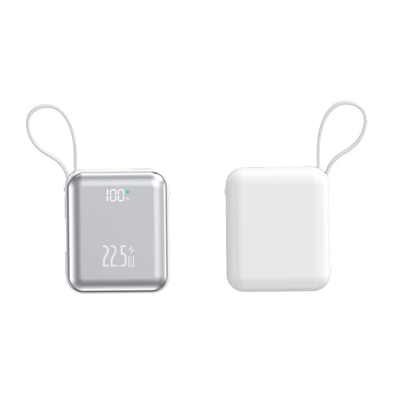 Portable Power Bank Digital Display Multiple USB Ports