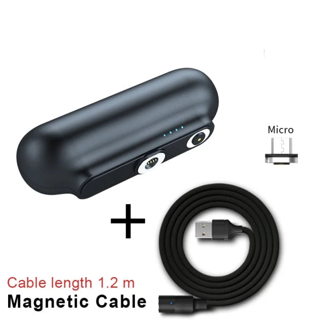 Portable Power Bank Magnetic Charging 2600mAh