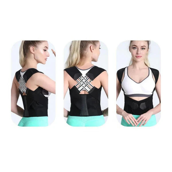 Posture Corrector Brace Adjustable Discreet Under-Clothing Support
